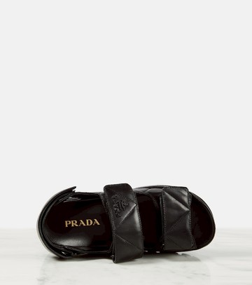 Prada Quilted leather sandals