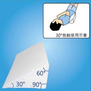 靠墊 - 三角型 變換姿勢 舒適靠枕 肢體舒適墊 ZHCN1703-S 老人用品 長期臥床者適用