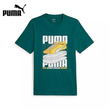 【PUMA】 基本系列Sneaker短袖T恤(M)_男性_67718643_歐規｜官方直營