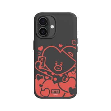 iPhone 16 SolidX 黑 - BT21 - Monochrome TATA