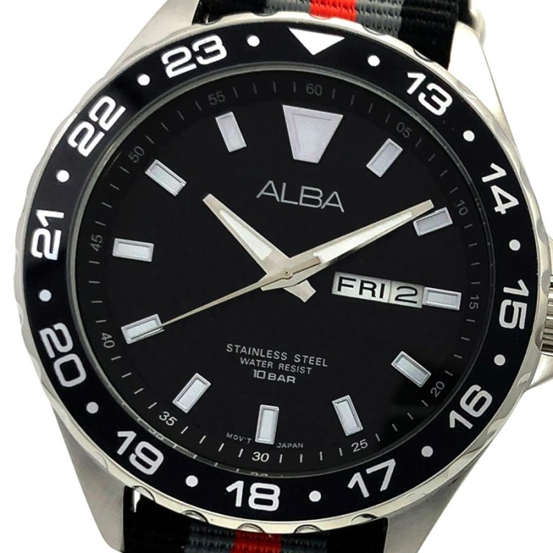 SEIKO セイコー ALBA アルバ クォーツ メンズ 腕時計 クロノグラフ