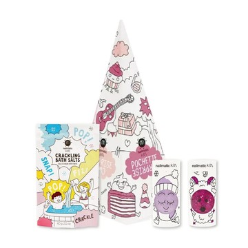 nailmatic 新派對指甲油驚喜禮盒組 (彼格洛+雪碧+天空藍沐浴鹽)