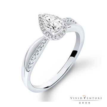 亞帝芬奇 GIA 50分 DSI2 鑽石 戒指 凝愛 鉑金台