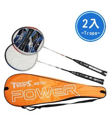 【SUCCESS 成功 】 特波士 練習級羽球拍 羽毛球拍 羽拍 (2入組) #45101