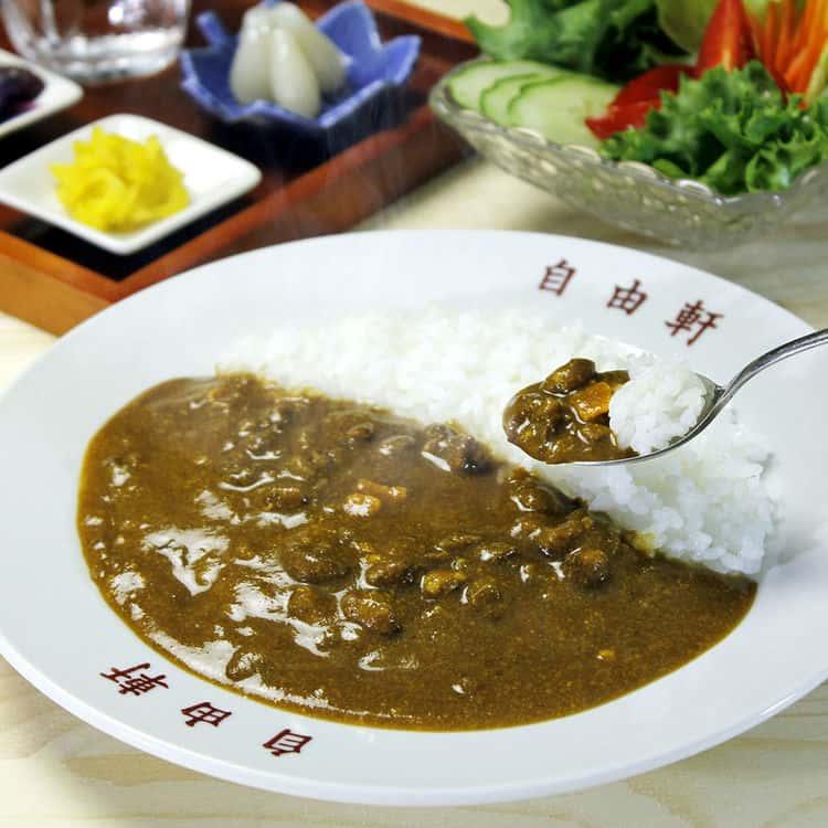 大阪 「自由軒」 昔ながらの黒ラベルカレー 240g×6個セット ※離島は配送不可