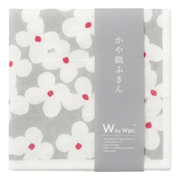 Wpc. 蚊帳生地 家事巾 抹布 灰色  35 x 30cm  1個