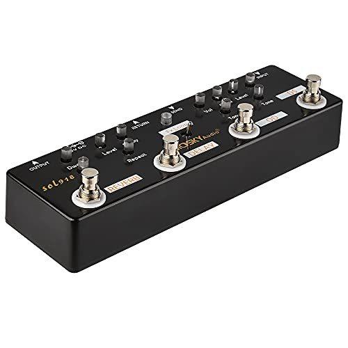 Moskyaudio New in Multieffects Pedal with Overdrive Distortion FX Loop 並行輸入品