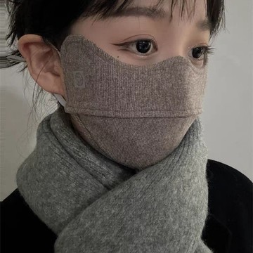 挑戰最低價 保暖口罩 冬天口罩 防風口罩 冬天防護罩 秋冬季保暖口罩韓版百搭高顏值顯臉小加厚防寒防風護眼角防曬面罩