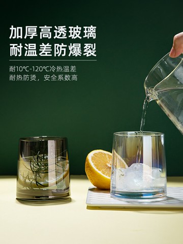 高顏值威士忌酒杯家用歐式洋酒杯網紅杯子酒吧雞尾酒杯白酒杯套裝