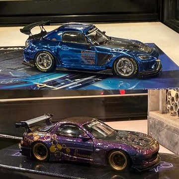 馬來西亞限定 LIOMIO MODEL MODEL 1/64 火箭兔 RX-7 S2000
