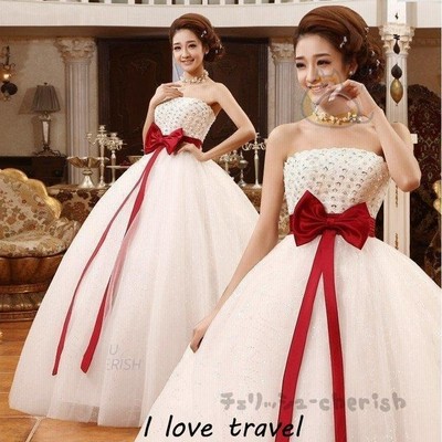 ウエディングドレス エンパイア 安い 二次会 ウェディングドレス 結婚式 マタニティドレス 披露宴 花嫁 ブライダル ロングドレス 白 シンプル サッシュリボン 通販 Lineポイント最大get Lineショッピング