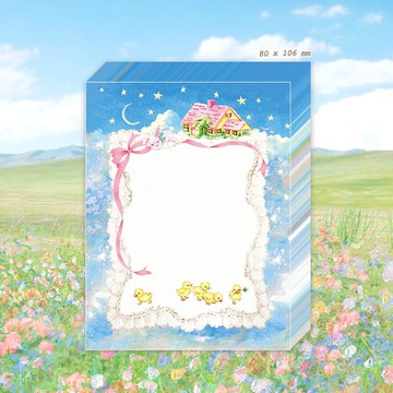 詩意夢境迷你便條紙