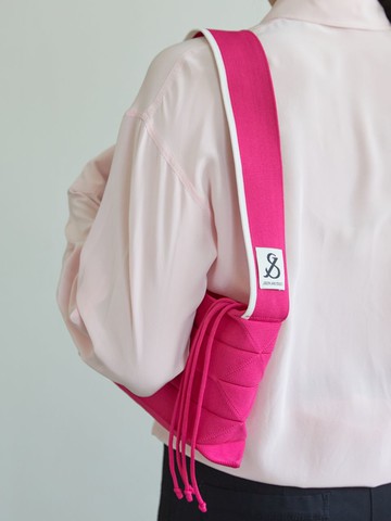 Lucky Pleats Knit Shoulder Line Bag (All)