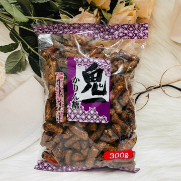 潼漾小舖日本山田製菓鬼一黑糖米果黑江米糖300g 鬼一黑糖黑糖仙貝黑糖米果 松果購物 買不完的生活好物