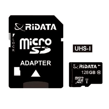 錸德RIDATA Micro SDXC手機專用記憶卡/UHS-I/Class10/128GB