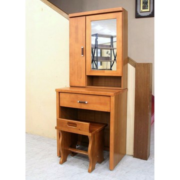 【歐風別館】米希亞2.3尺香檜實木化妝台【基隆至台中免運費】