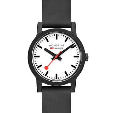 MONDAINE 瑞士國鐵essence系列腕錶-32mm/白