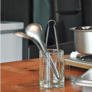 好幫手組｜純鈦台式湯勺 + 漏勺 + 鈦夾 (３件組） 湯勺+漏勺+鈦夾