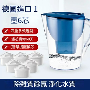正品德國進口凈水壺濾水壺3.5L凈水器家用廚房自來水過濾器濾芯 LPS15 工廠現貨 快速出貨