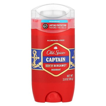 Old Spice, 凈味劑，Captain，Bravery&Bergamot，3 盎司（85 克）