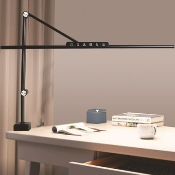 【24H現貨】觸控式LED夾燈 桌燈 多軸靈活調節熒幕補光燈 學習台燈