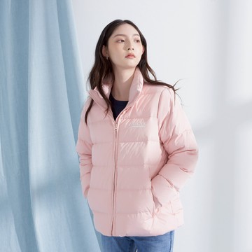 【ERSS】 女裝 羽絨外套 羽絨外套女 羽絨服 立領 浪漫女孩 粉紅【K10164】