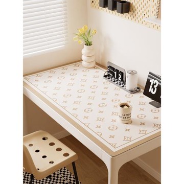 學生兒童學習書桌墊子輕奢高級感寫字臺桌布ins風防水桌面保護膜