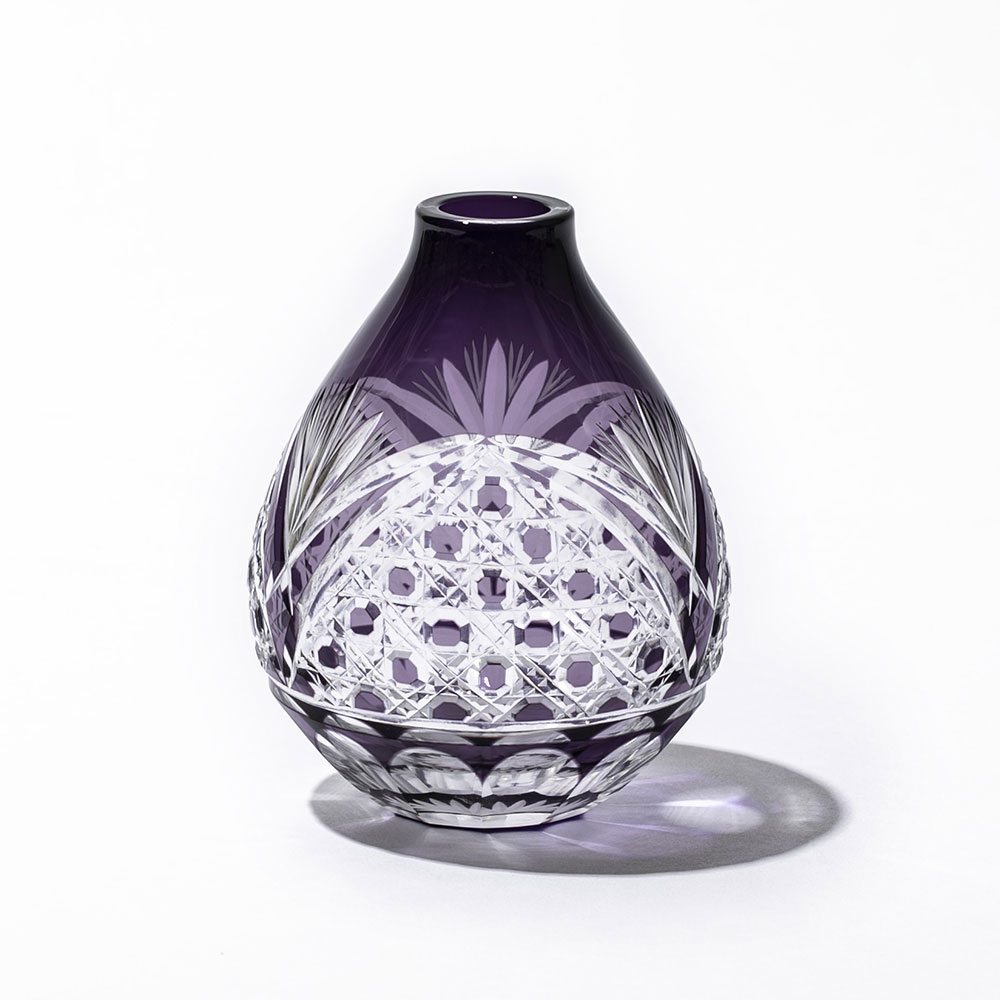 フラワープリント 吊り下げ式雑貨鉢台、紫色 | dizmekaro.com