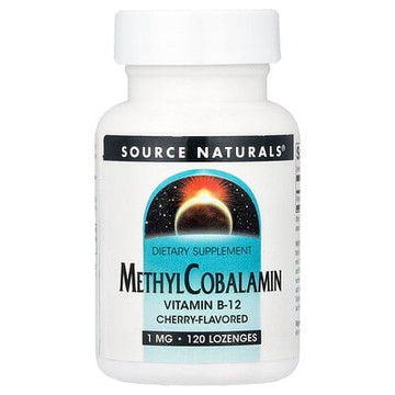 Source Naturals, 甲基鈷胺素，櫻桃，1 毫克，120 粒含片
