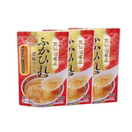 ふるさと納税 ふかひれ濃縮スープ 約200g×3袋 [気仙沼市物産振興協会 宮城県 気仙沼市 20562204]  宮城県気仙沼市