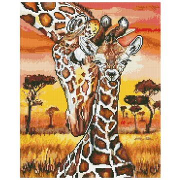 ArtLife 藝術生活 鑽石畫 GJ1393 50 x 40cm  1個  親情依偎