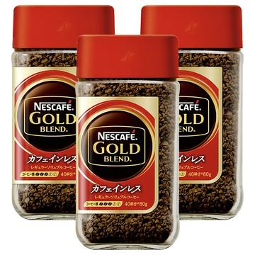NESCAFE 雀巢咖啡 金牌微研磨咖啡  80g  1入  3罐