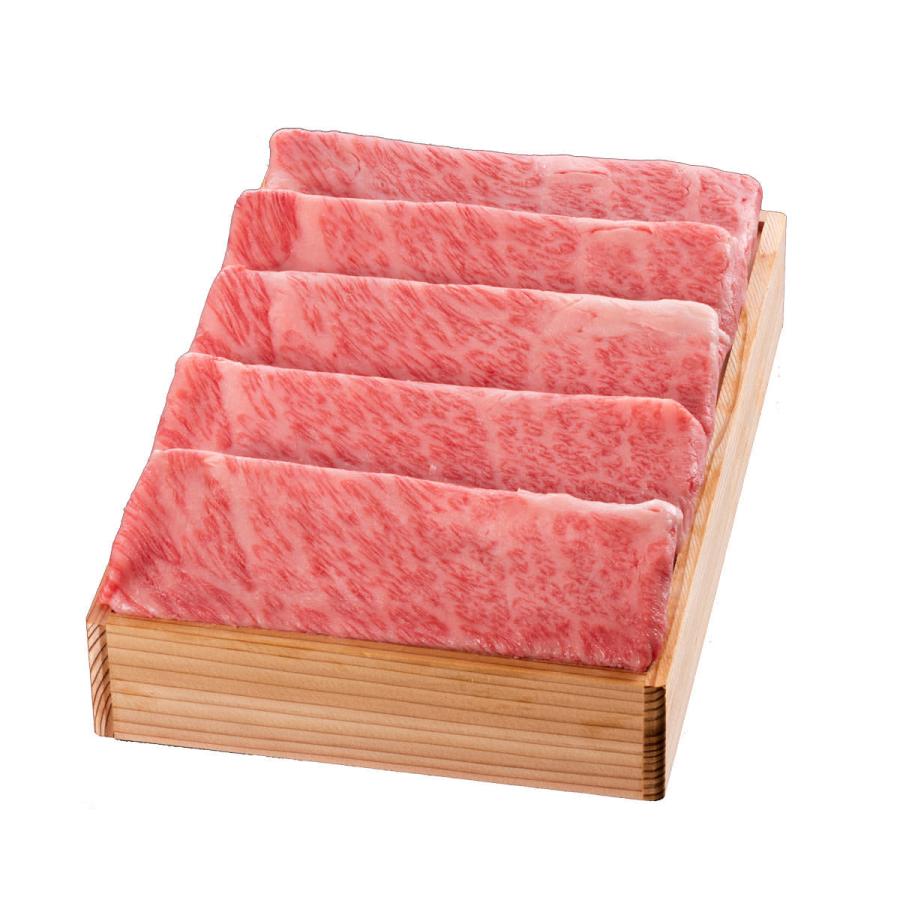 松阪牛 しゃぶしゃぶ用 ロース・肩ロース 木箱入 贈答用 600g 牛肉 和牛 国産 冷凍 ロース肉 三重 松阪まるよし