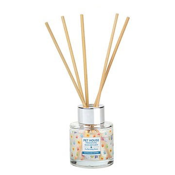PET HOUSE 香氛擴香瓶，為您的家居和寵物帶來自然持久的清新香氣  清新綿香  17.7ml  1瓶