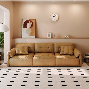 免運 家具推拉可移動靠背直排沙發客廳三人位防貓抓科技布沙發批發