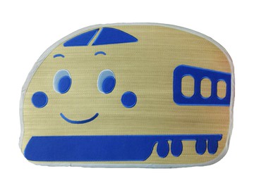 新幹線草蓆地墊，三麗鷗/腳踏墊/地毯/止滑墊/坐墊/椅墊/涼蓆，X射線【C001261】