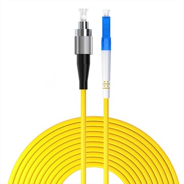 山澤 工程電信級LC-FC單模單芯光纖跳線 3M
