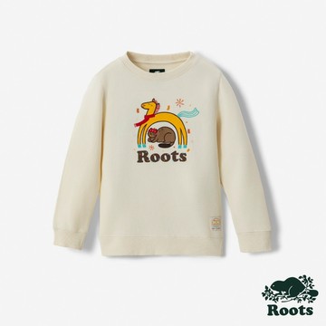 Roots 大童-YEAR OF THE HORSE CREW 圓領上衣