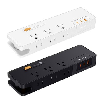 【LaPO】1開6插3USB 氮化鎵GaN 65W快充延長線