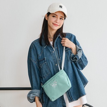 【Hello Kitty】凱蒂邱比特-側背包-蘋果綠 KT01Z03GR