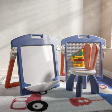 兒童畫板可擦磁性涂鴉板幼兒寫字板支架式家用無塵白板寶寶小黑板 森馬先生旗艦店