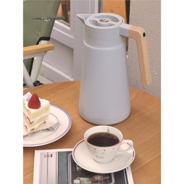 Arphee摩雅法式不銹鋼保溫壺熱水瓶家用暖瓶保溫大容量可拆卸壺蓋