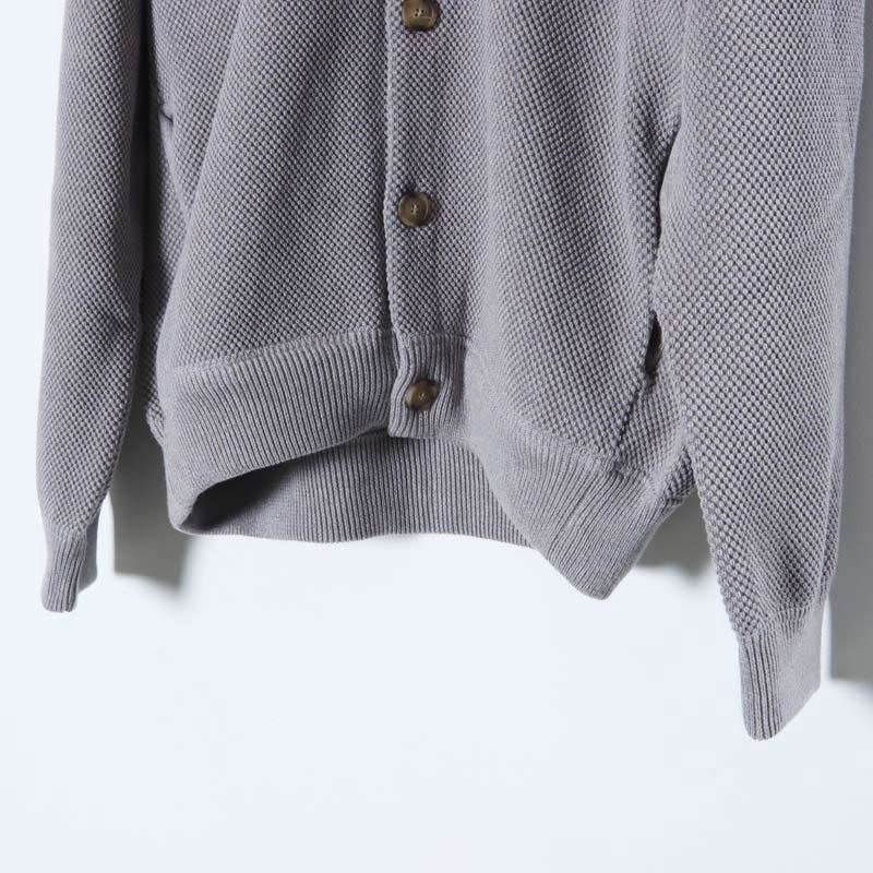 crepuscule (クレプスキュール) Moss Stitch V/N Cardigan