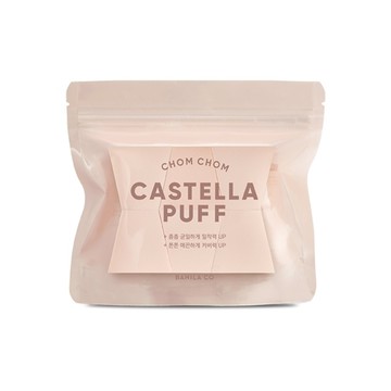 BANILA CO小蛋糕雙效海綿 6入