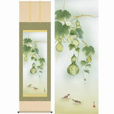 花鳥画 夏掛け 掛け軸の検索結果 | LINEショッピング
