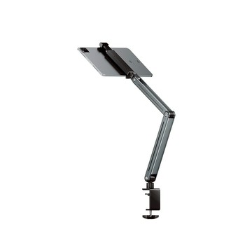 【ibits】BON P86 懸臂萬向雙手機支架 平板支架 懶人支架 直播支架 夾頭 長臂 多角度調節 螺旋鎖式底座