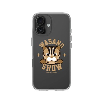 iPhone 16 Clear Case（相機按鈕） 透明 - 花生騷 WasangShow - 石虎