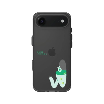 iPhone Air Clear (相機按鈕) 酷墨灰 - 包大山 Baozi - 快躲進來