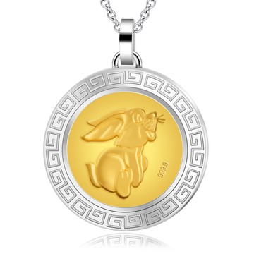 KATROY・ 項鍊・金飾・十二生肖 ・兔肖