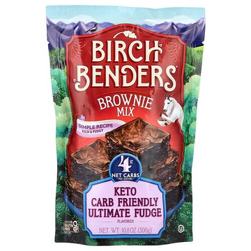 Birch Benders, 巧克力蛋糕粉，生酮，Ultimate Fudge，10.8 盎司（306 克）